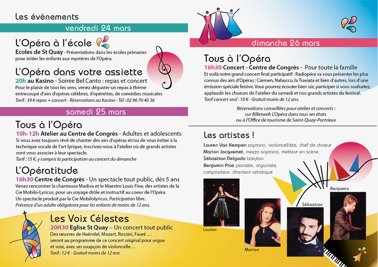 Programme Opéra 2
